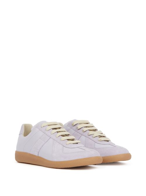 Sneaker in pelle viola MAISON MARGIELA | S58WS0109P1895T5186